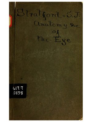 cover image of A manual of the anatomy, physiology, & diseases of the eye and its appendages
